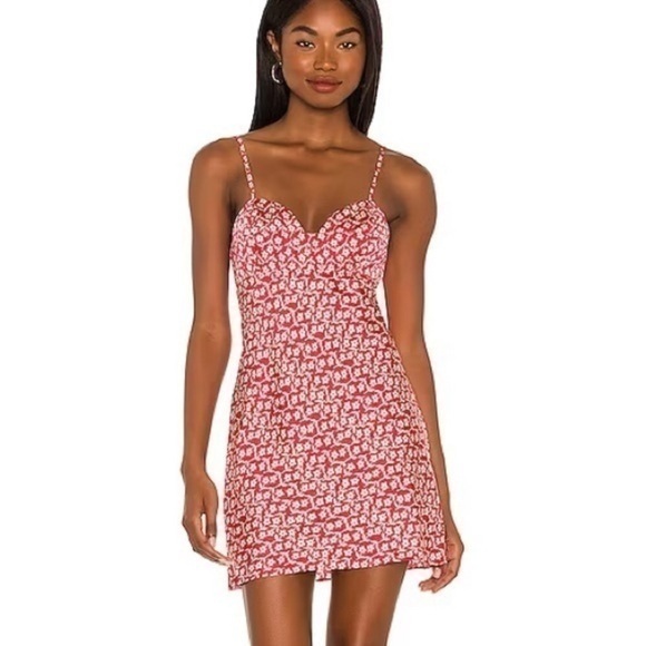 Free People  On Our Radar Slip Dress Size Large - Picture 1 of 4